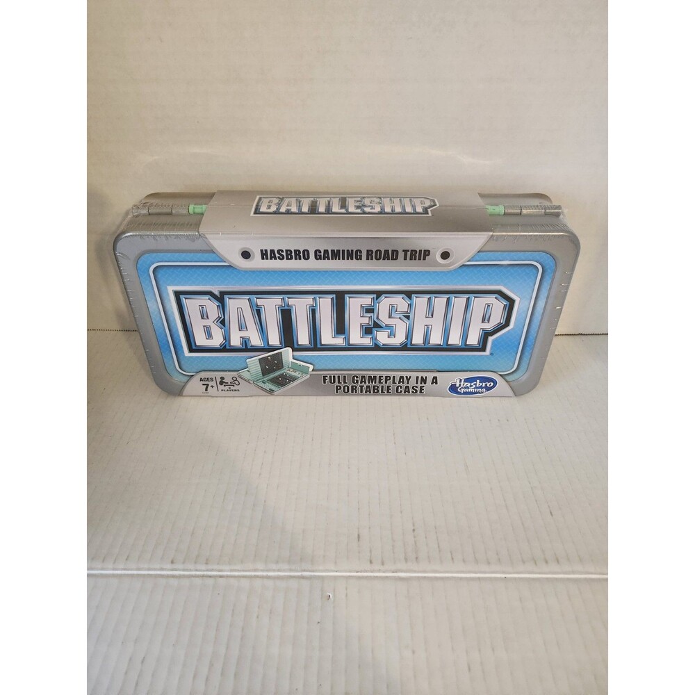 Hasbro Gaming Road Trip Series BATTLESHIP - Portable Case Travel Game New/Sealed